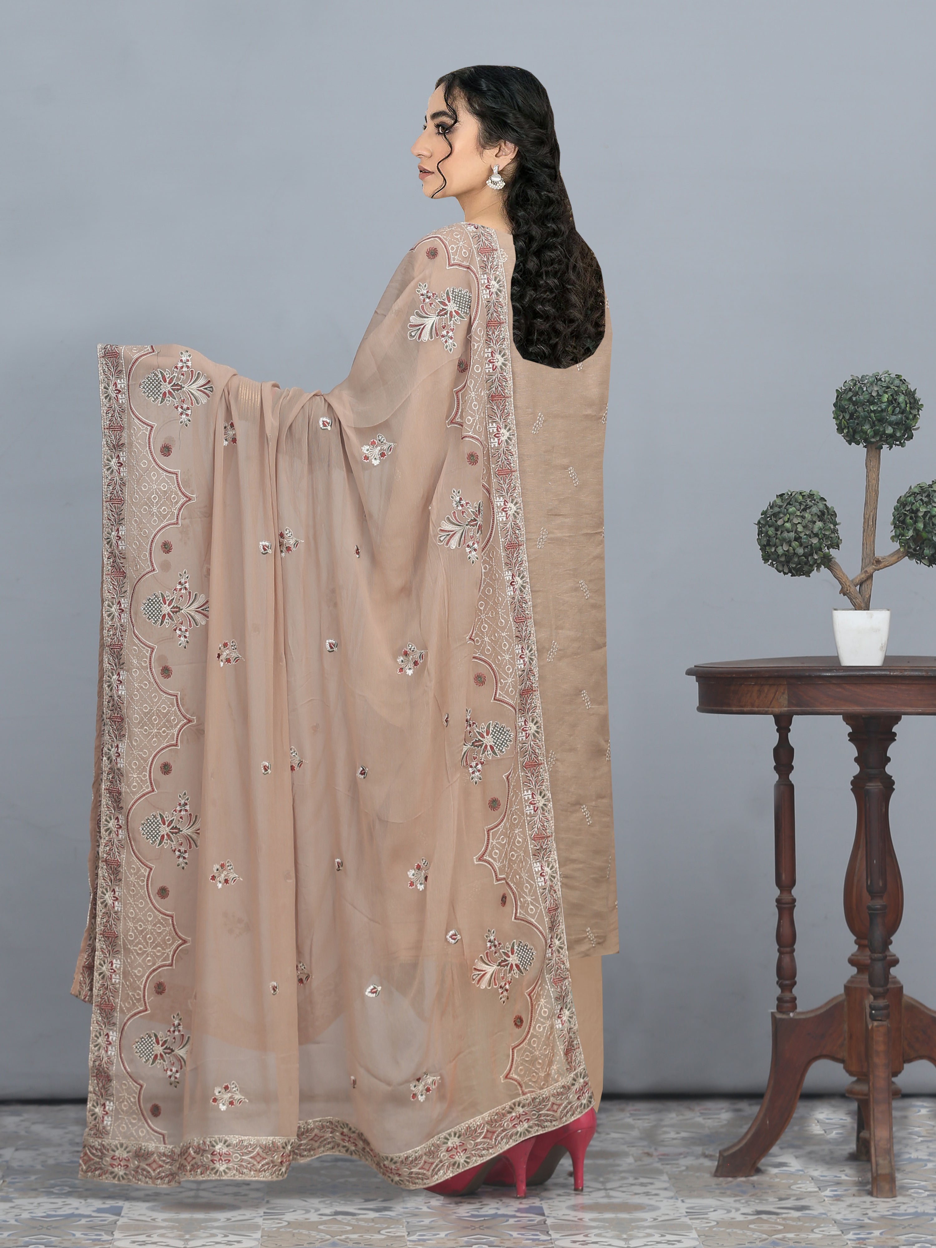 KARISHMA DG-879B ( Unstiched KARANDI Collection)